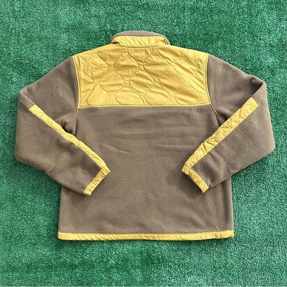 The North Face Royal Arch Full Zip Sherpa Fleece Jacket Mens M Gold Brown ($169) - Picture 2 of 6